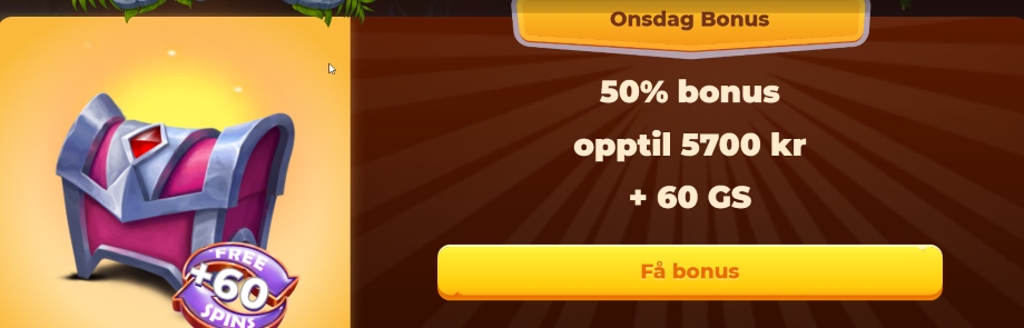 winlegends onsdag bonus