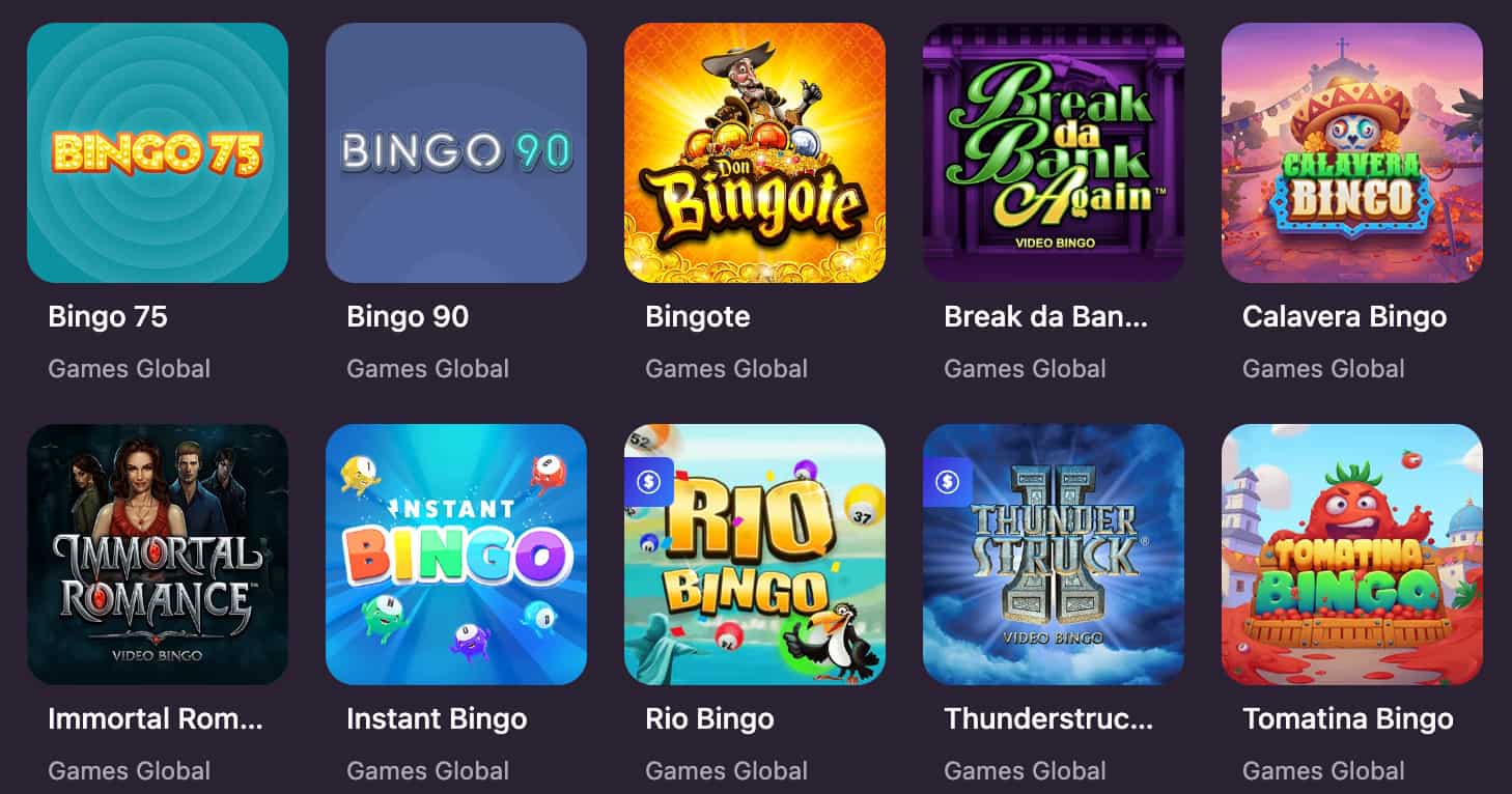zoome bingo