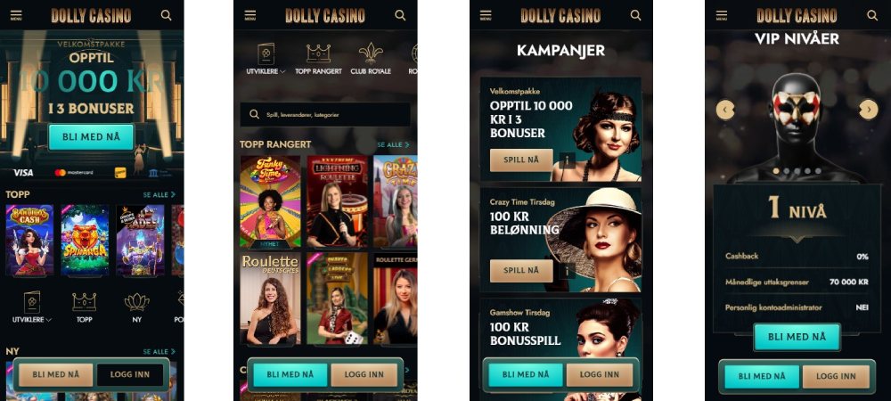 Dolly casino mobil
