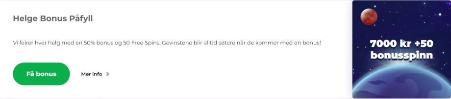 alf casino helge bonus påfyll