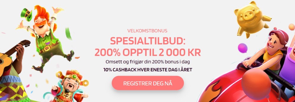 SlotParadise Casino Velkomstbonus
