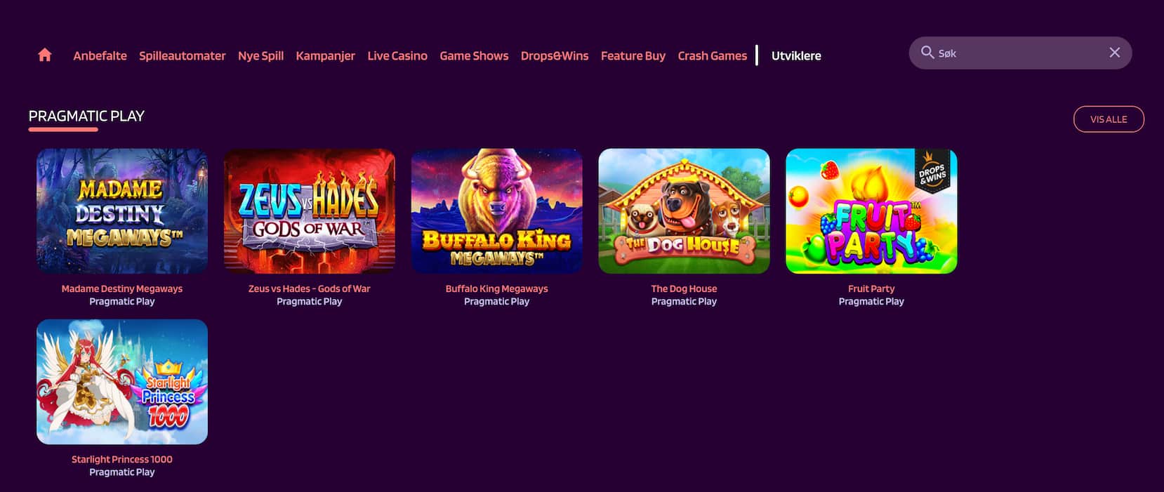 slotparadise utviklere
