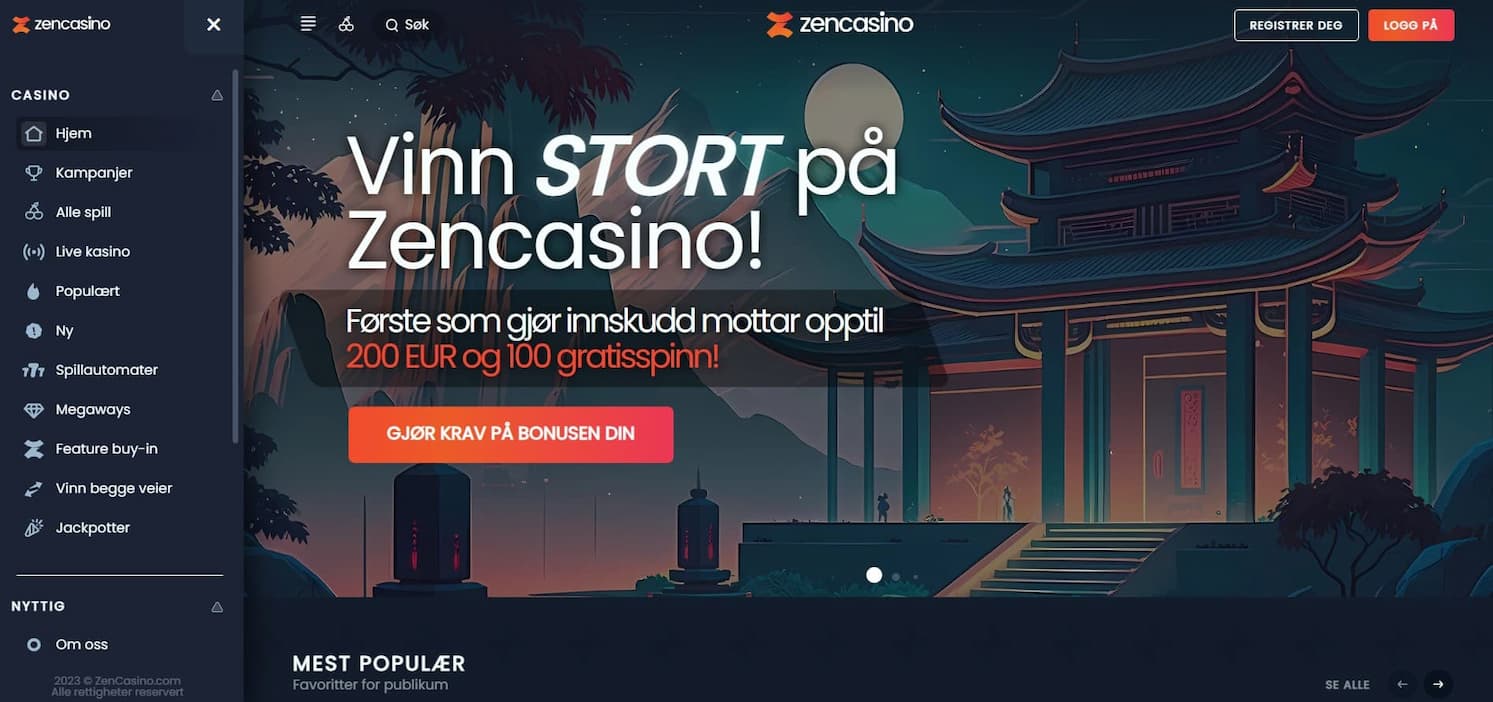 zen casino anmeldelse