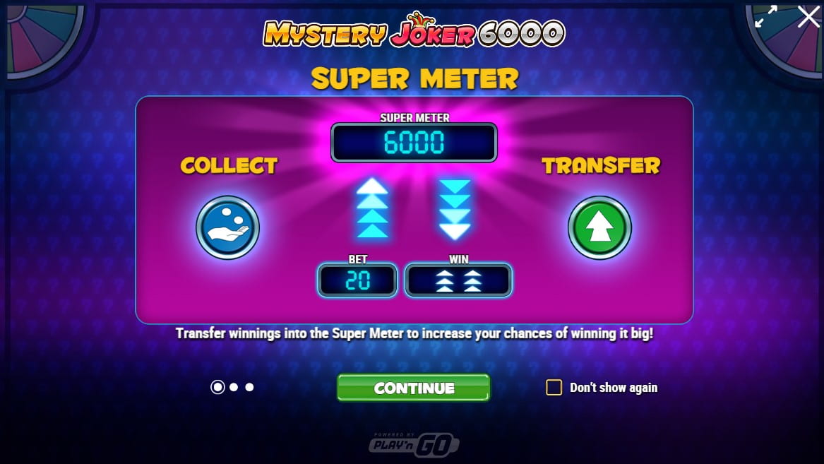 mystery joker 6000