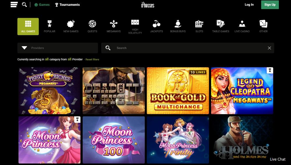 DBosses casino spilleautomater