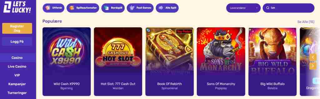 Let's Lucky Casino