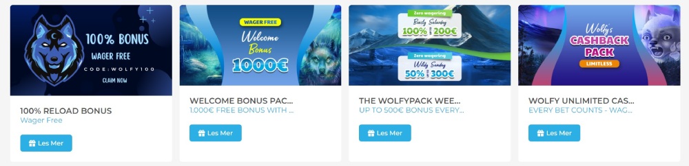 Wolfy Casino Andre Kampanjer