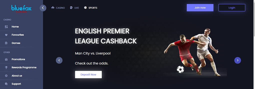 bluefox casino betting