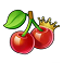 cheeky fruits 6 deluxe kirsebær symbol