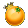 cheeky fruits 6 deluxe oransje symbol