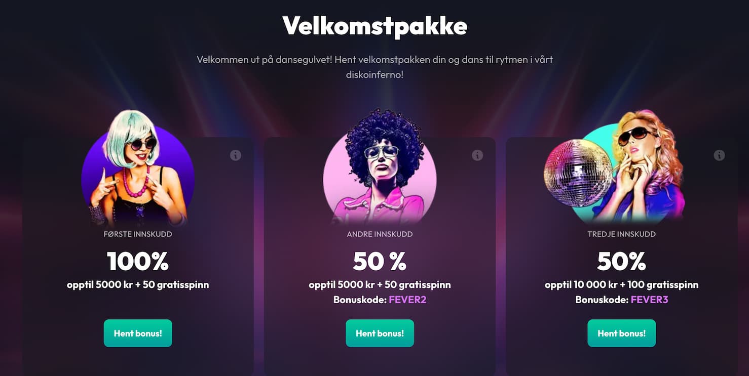 casino fever velkomstbonus