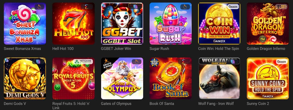 ggbet spill