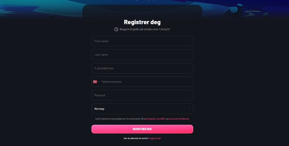 seven registrering