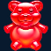 Rød Gummybjørn