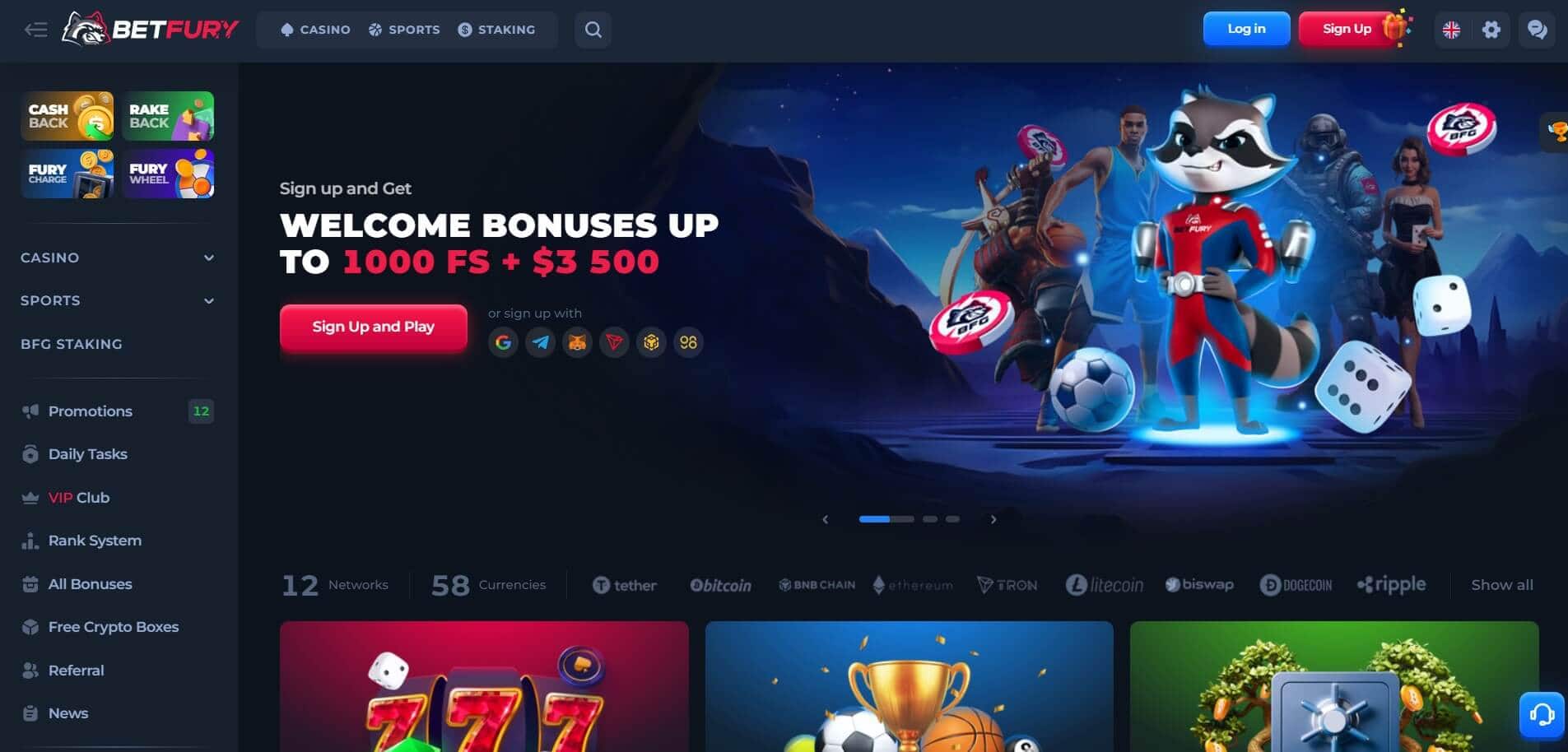 betfury review