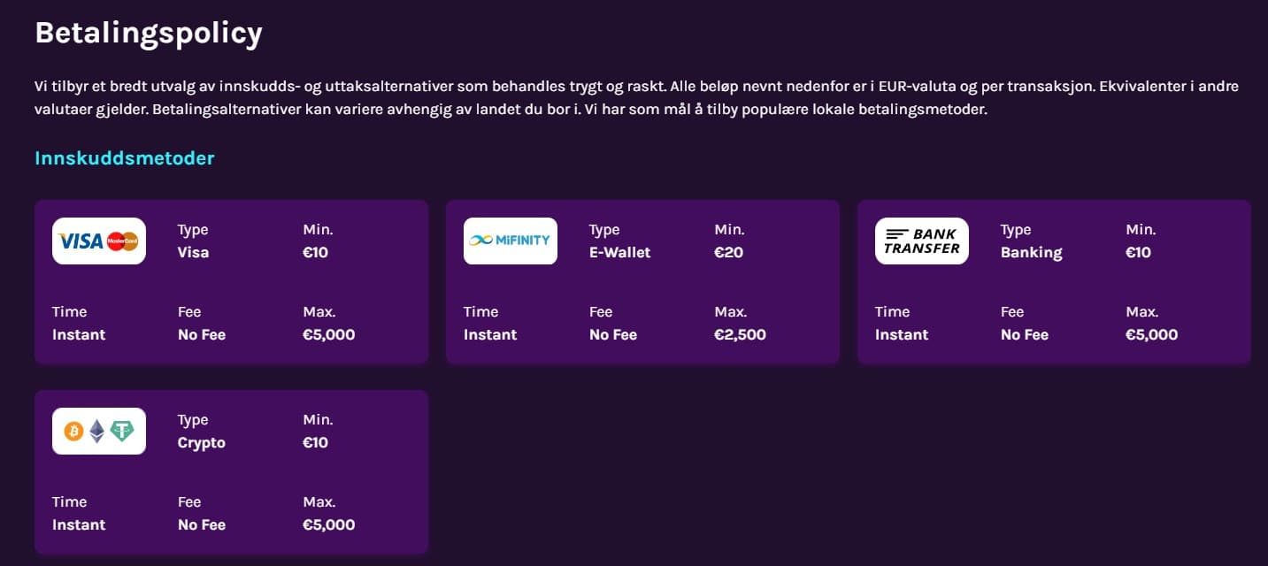 betti payments