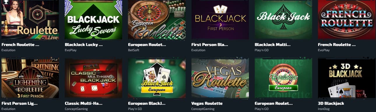 casinozer bordspill