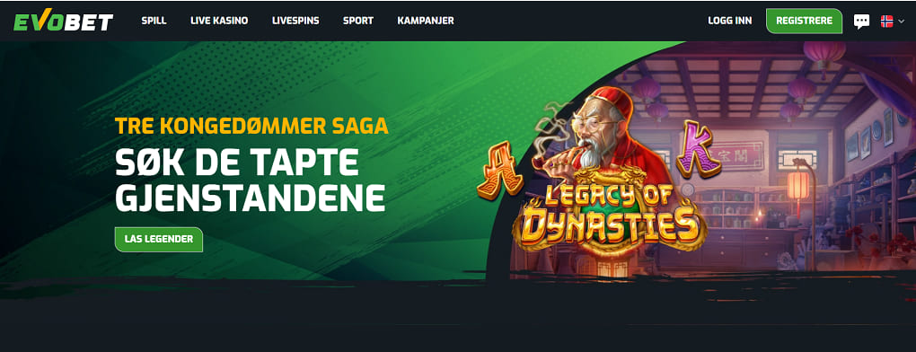 evobet casino anmeldelse
