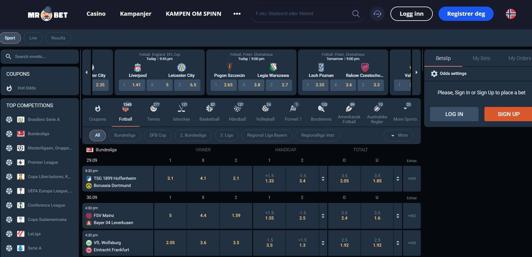 mrbet betting
