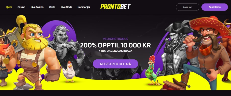 prontobet anmeldelse