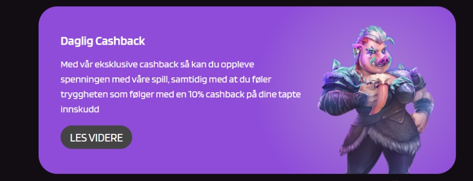 prontobet daglig cashback