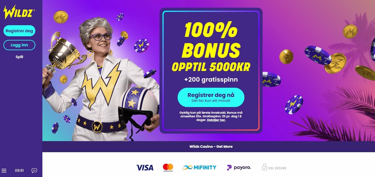 wildz casino anmeldelse