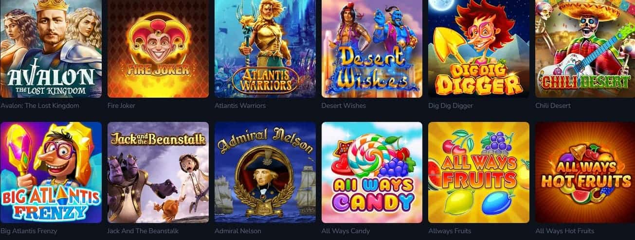 luckywins casino spill