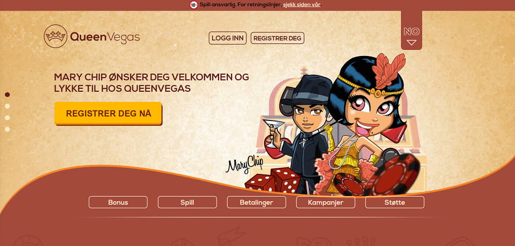 queenvegas casino anmeldelse