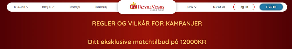 royalvegas casino velkomstbonus