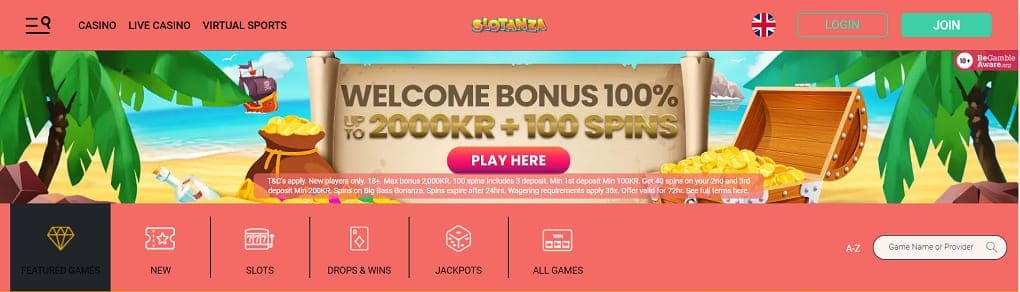 slotanza casino anmeldelse