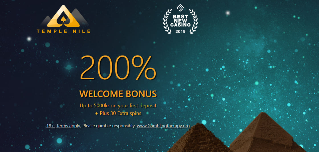 templenile velkomstbonus