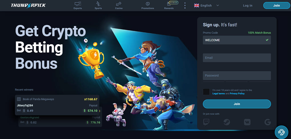 thunderpick casino anmeldelse