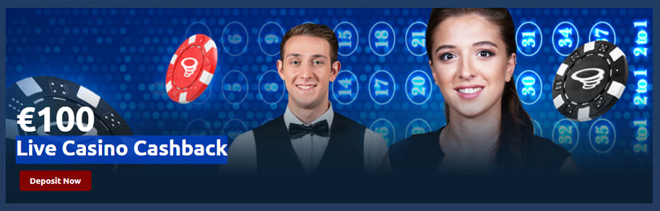 tornadobet live cashback
