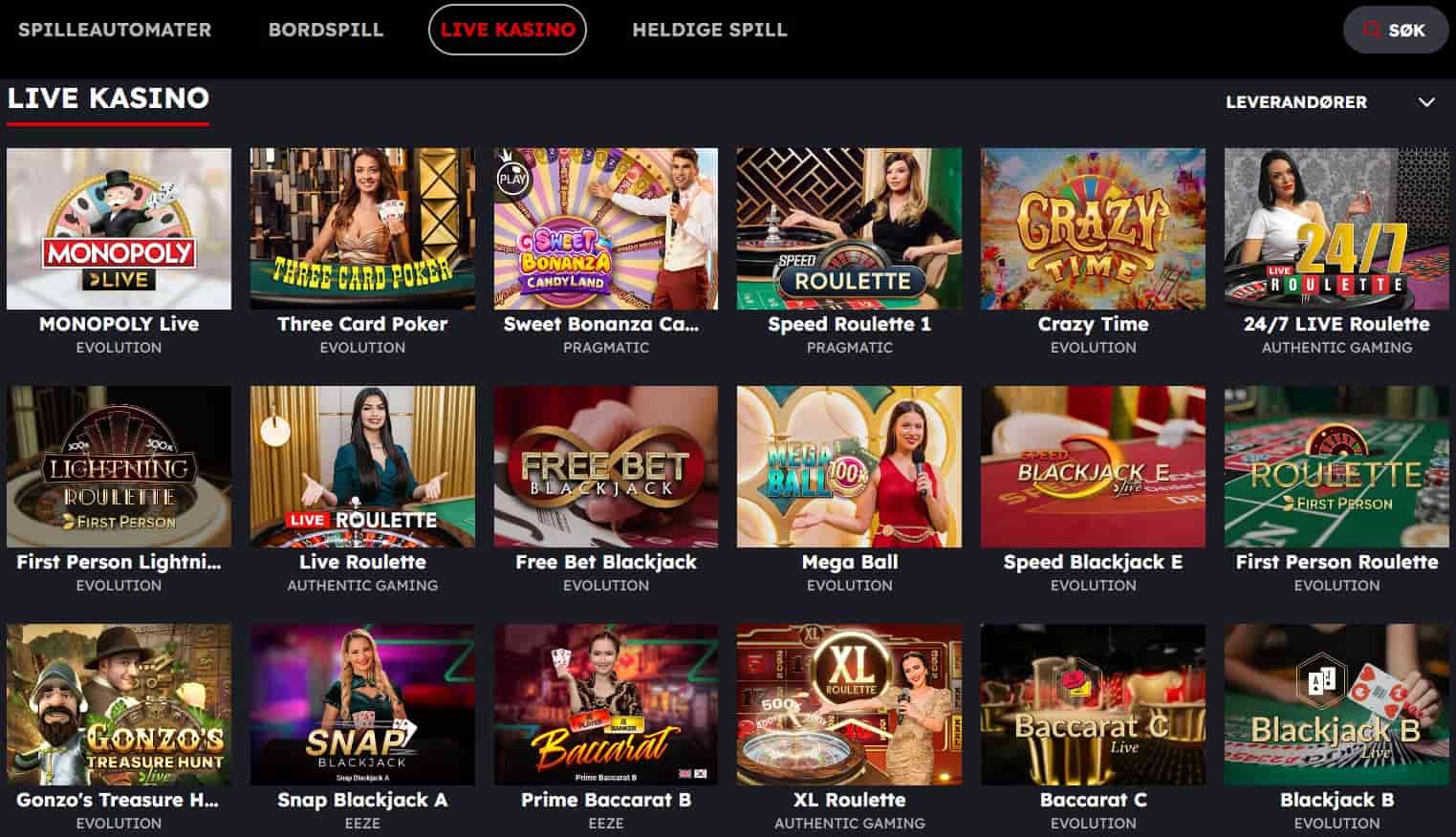 yugibet casino live casino