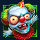 Zombie Carnaval symbol Clown Zombie