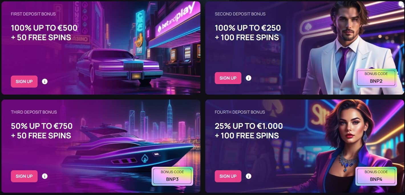 betandplay casino velkomstbonus