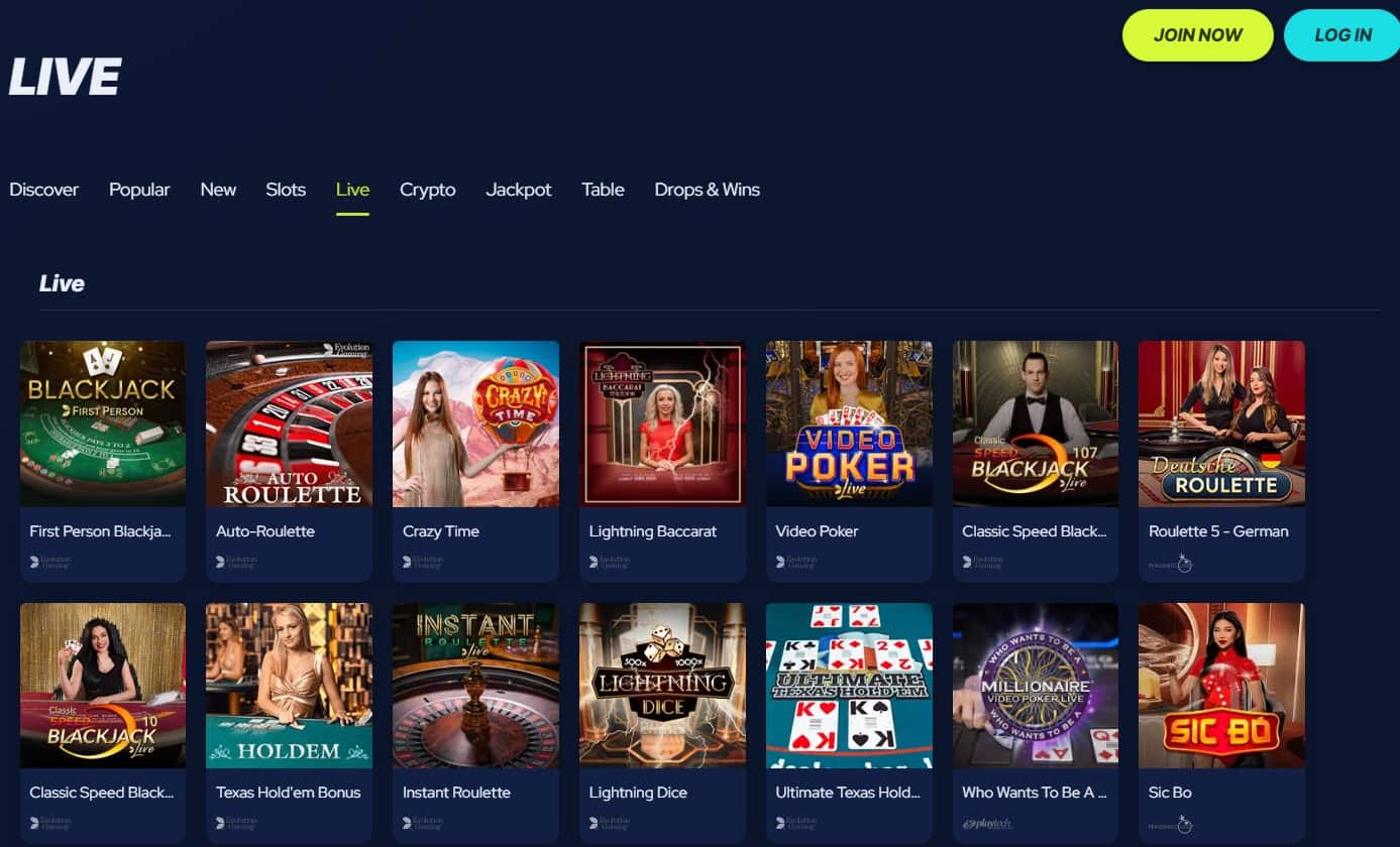 betbeast casino live casino