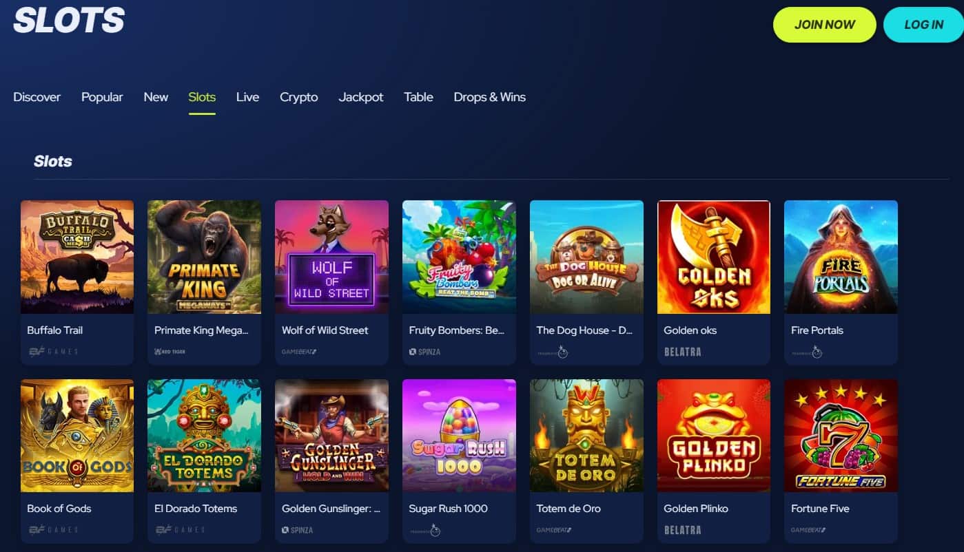 betbeast casino spilleautomater