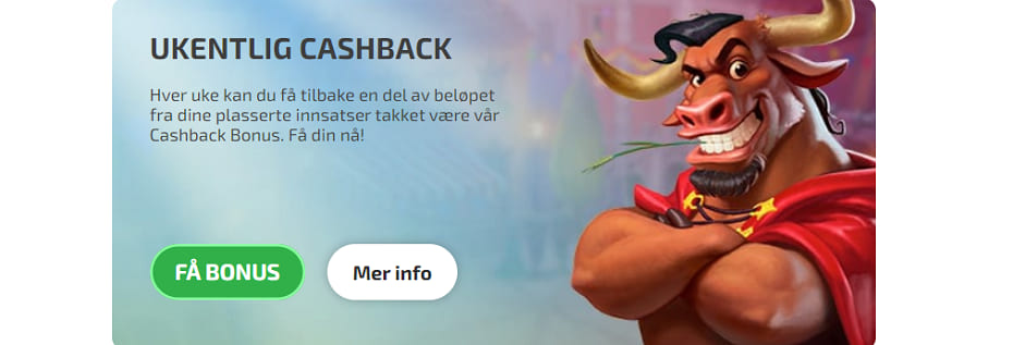 boaboa ukentlige cashback