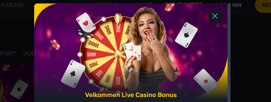 campeonbet live velkomstbonus