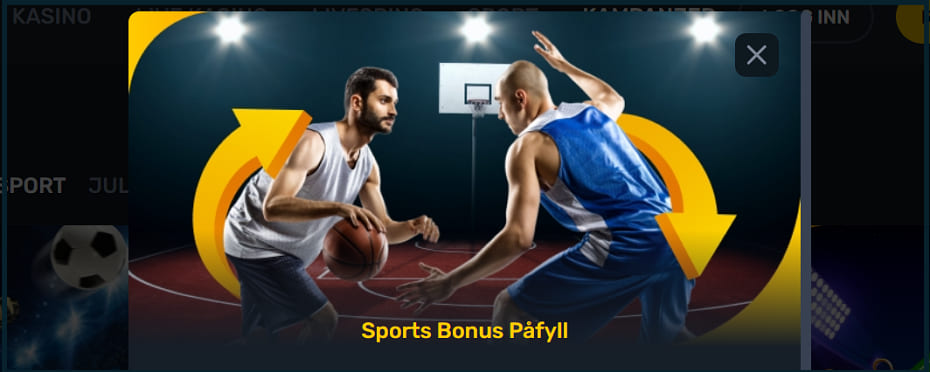 campeonbet sport påfyllingsbonus