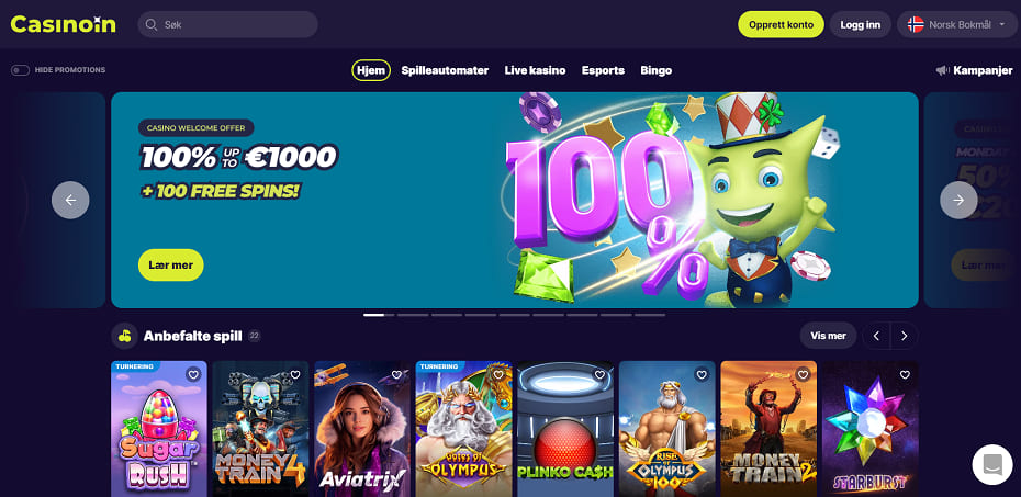 casinoin anmeldelse