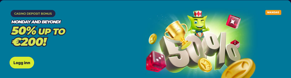 casinoin monday and beyond bonus