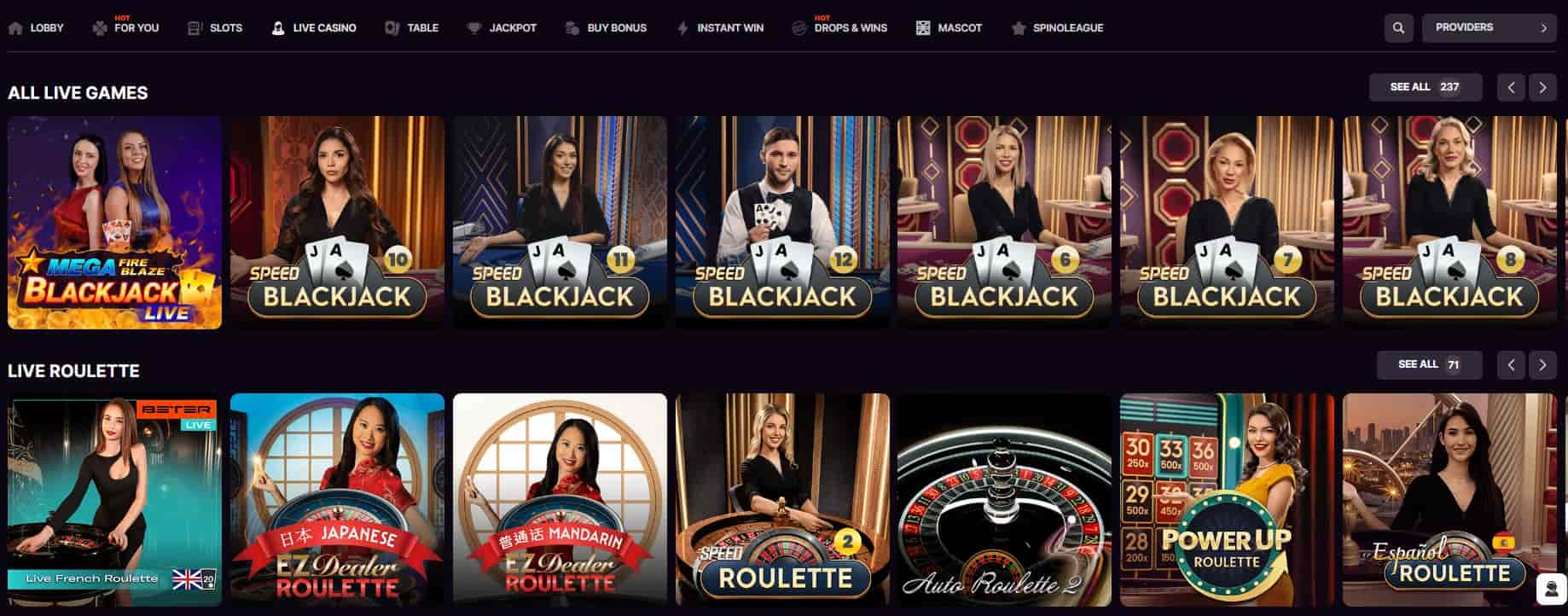 gospin casino liive casino