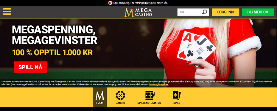 megacasino anmeldelse