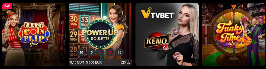 pribet live casino