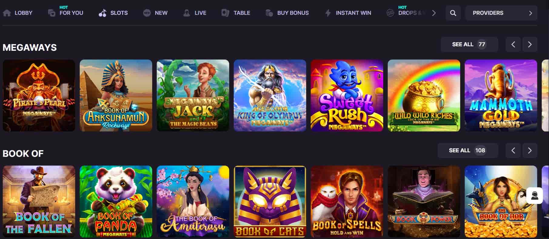 wishcasino spilleautomater