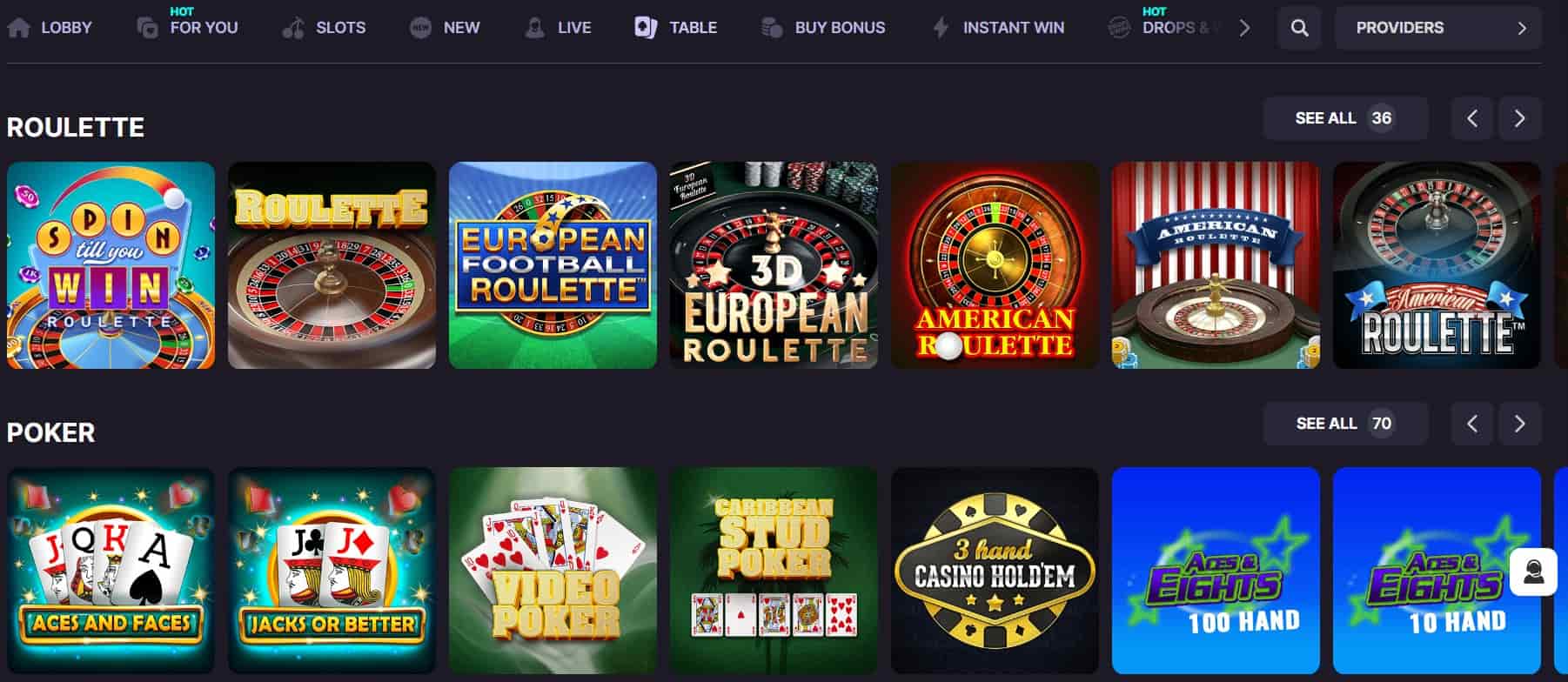 wishcasino bordspill