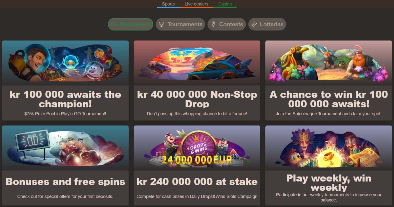 joy casino kampanjer
