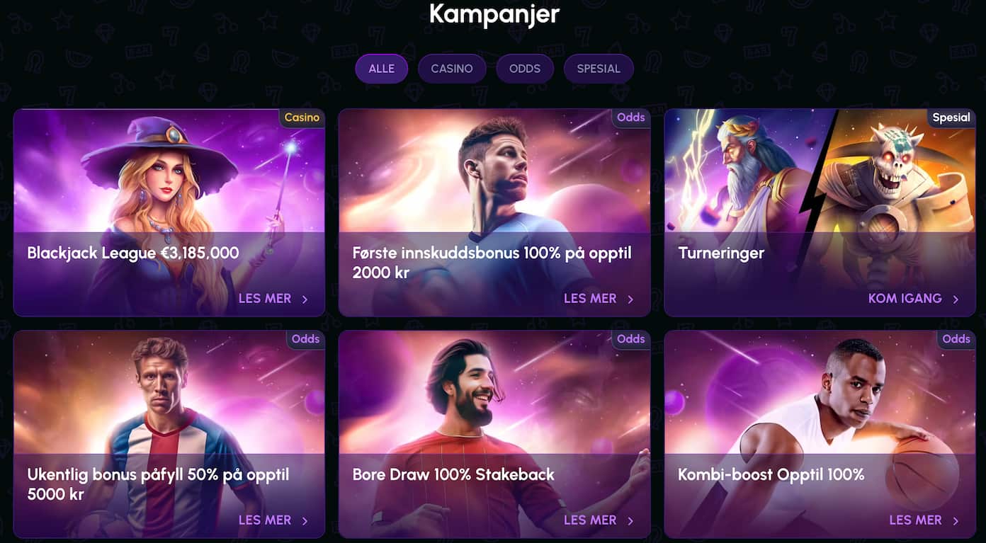 nova jackpot casino kampanjer